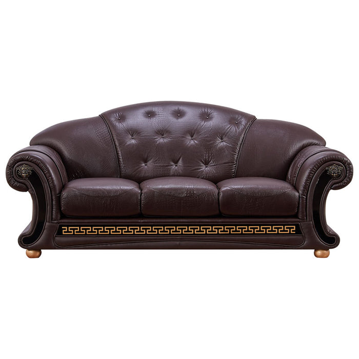 ESF Furniture - Apolo Sofa Bed in Brown- APOLO3BEDBROWN - GreatFurnitureDeal