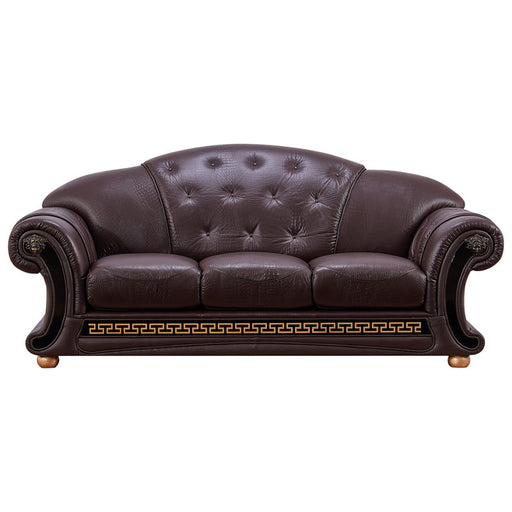 ESF Furniture - Apolo Sofa in Brown- APOLOBROWNSOFA - GreatFurnitureDeal