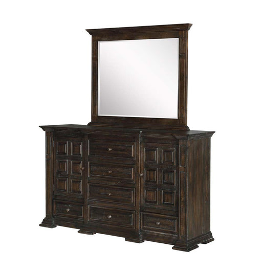 Myco Furniture - Arden Dresser with Mirror in Vintage Charcoal - AR400-DR-M - GreatFurnitureDeal