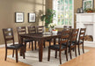 Myco Furniture - Arianna Dining Table with 18" Leaf in Brown - AR729-T - GreatFurnitureDeal
