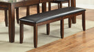 Myco Furniture - Arianna Bench in Brown - AR729-B - GreatFurnitureDeal
