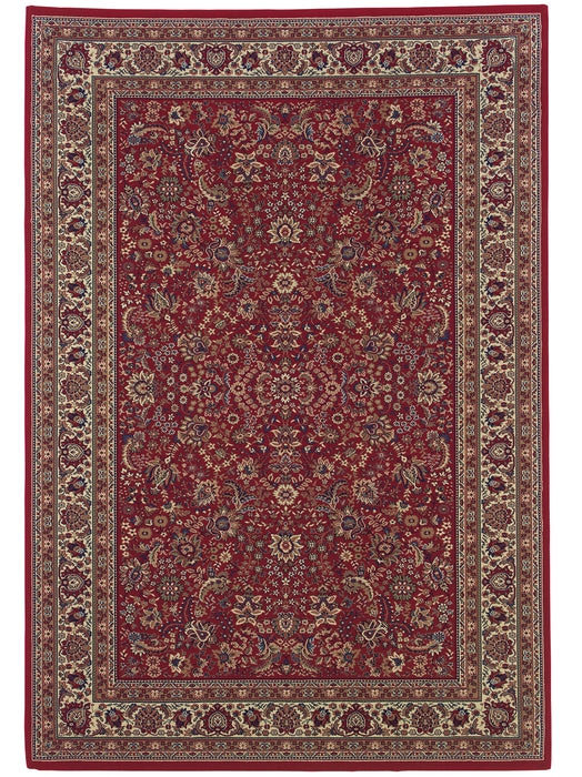 Oriental Weavers - Ariana Red/ Ivory Area Rug - 113R3 - GreatFurnitureDeal