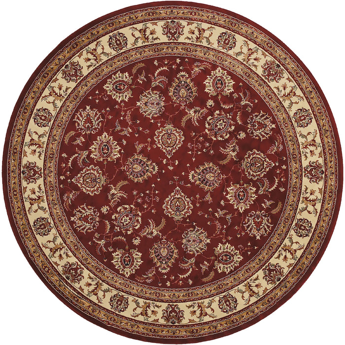 Oriental Weavers - Ariana Red/ Ivory Area Rug - 117C3 - GreatFurnitureDeal