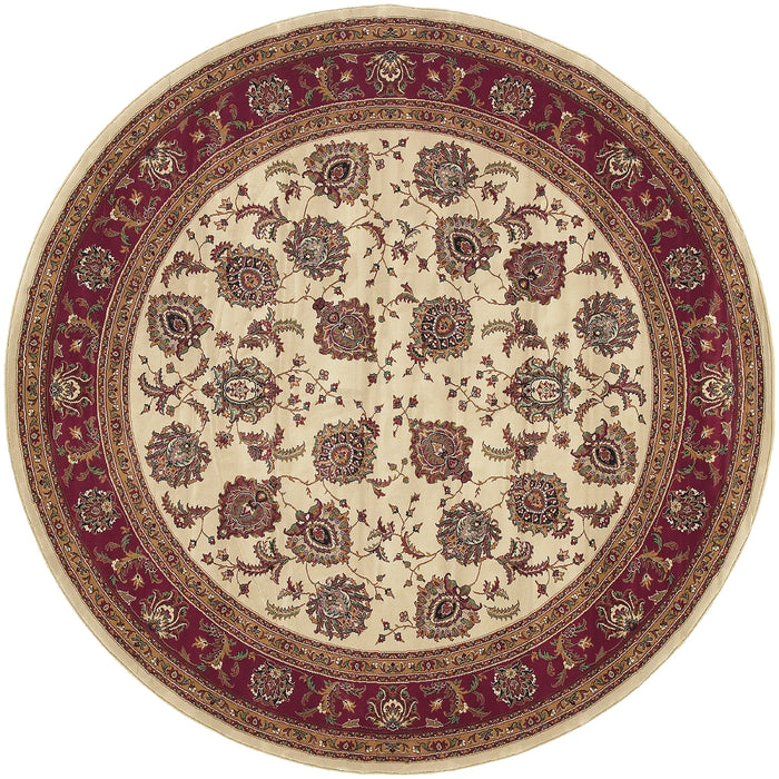 Oriental Weavers - Ariana Ivory/ Red Area Rug - 117J3 - GreatFurnitureDeal