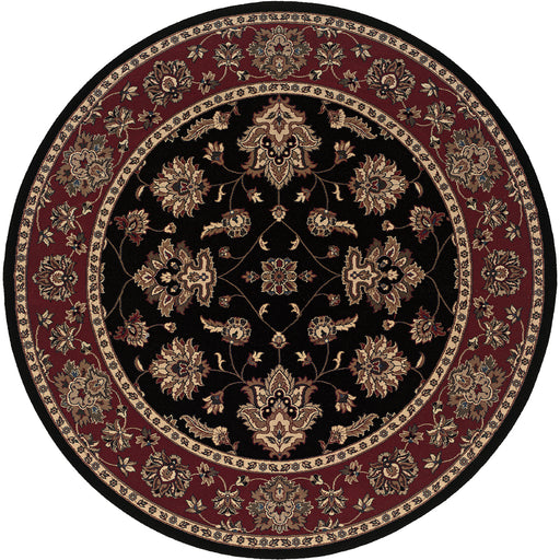 Oriental Weavers - Ariana Black/ Red Area Rug - 623M3 - GreatFurnitureDeal