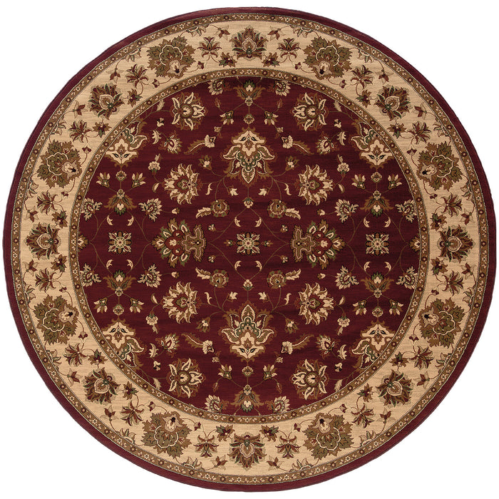 Oriental Weavers - Ariana Red/ Ivory Area Rug - 623V3