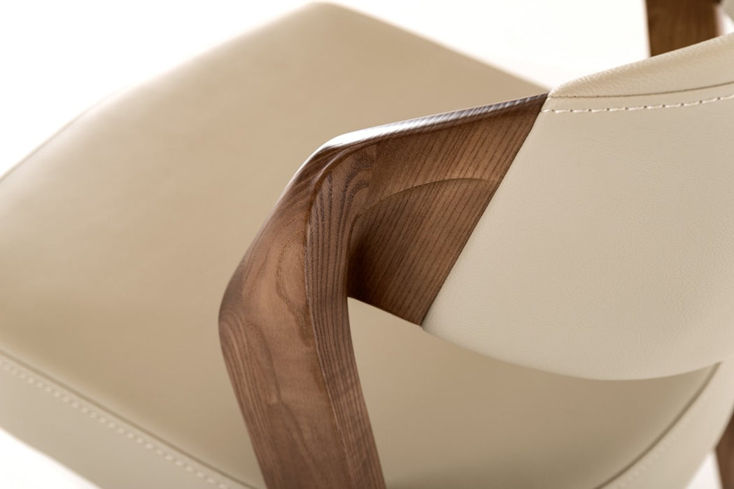 VIG Furniture - Modrest Arlo Modern Grey & Walnut Dining Chair (Set of 2) - VGCSCH-1488-GRY - GreatFurnitureDeal
