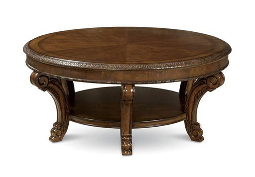 ART Furniture - Old World Round Cocktail Table - 143302-2606 - GreatFurnitureDeal