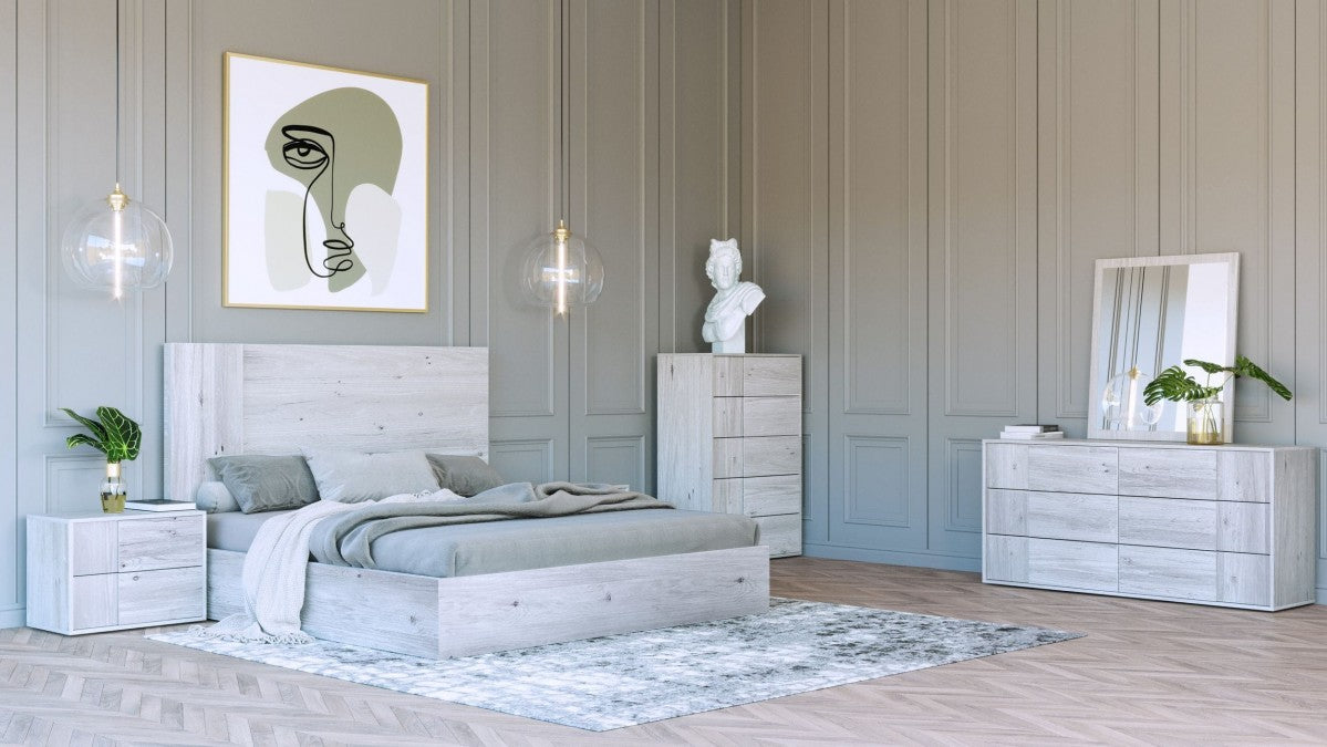 VIG Furniture - Nova Domus Asus - Modern Italian White Bedroom Set - VGACASUS-WHT-SET - GreatFurnitureDeal