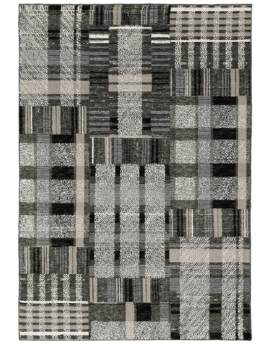 Oriental Weavers - Atlas Black/ Grey Area Rug - 752C0