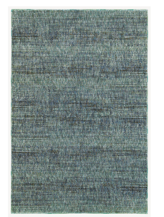 Oriental Weavers - Atlas Blue/ Grey Area Rug - 8033J