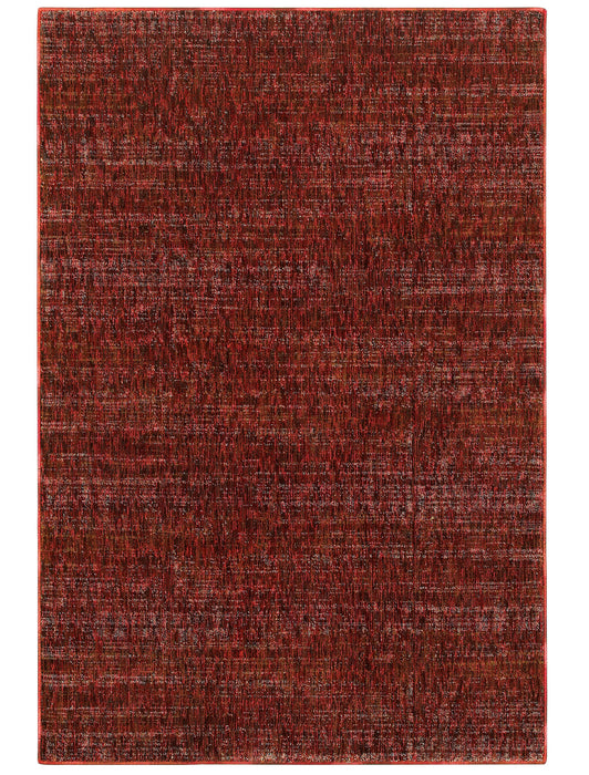Oriental Weavers - Atlas Red/ Rust Area Rug - 8033K - GreatFurnitureDeal