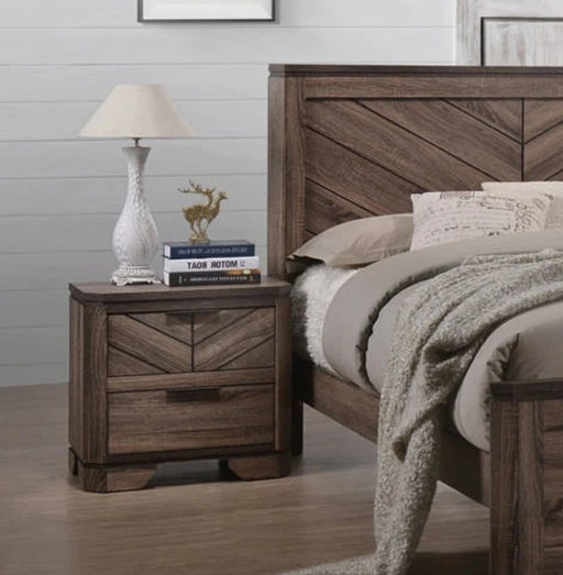 Myco Furniture - Audrey Nightstand in Brown - AU840-N - GreatFurnitureDeal