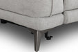 VIG Furniture - Divani Casa Austria Modern Grey 3-Seater Fabric Sofa w- Electric Recliners - VGKNE9178-GRY-3S - GreatFurnitureDeal