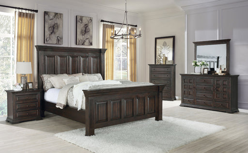 Myco Furniture - Avonadale 3 Piece King Bedroom Set in Espresso - AV401-K-3SET - GreatFurnitureDeal
