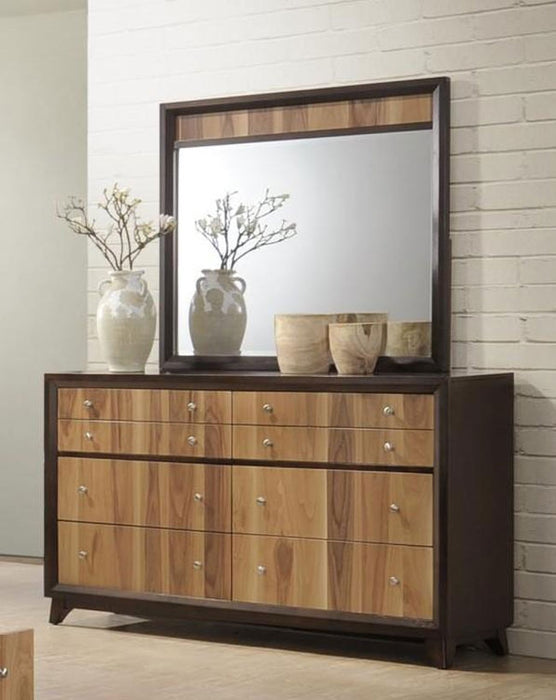 Myco Furniture - Ava Dresser with Mirror - AV6120-DR-M