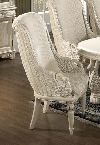 Myco Furniture - Avignon Swan Arm Chair (Set of 2) - AV9648C - GreatFurnitureDeal