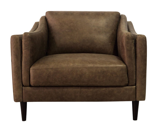Mariano Italian Leather Furniture - Ava Chair in Bomber Tan - AVA-C - GreatFurnitureDeal