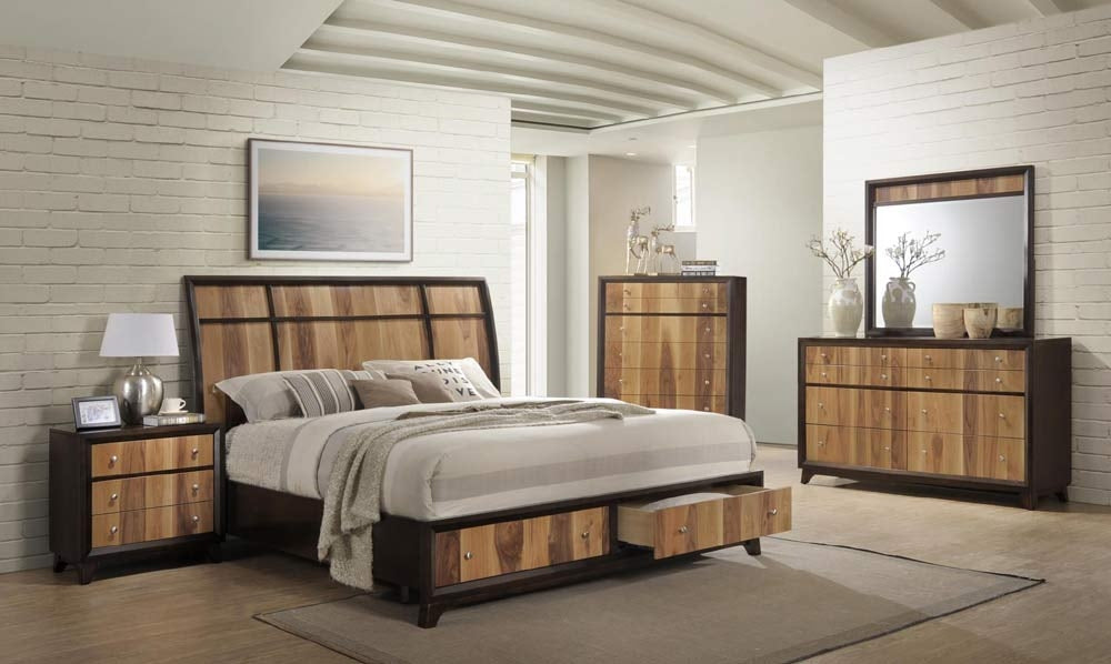 Myco Furniture - Ava 5 Piece Eastern King Bedroom Set - AV6120K-5SET