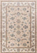 KAS Oriental Rugs - Avalon Beige/Ivory Mahal Area Rugs - KAS5609