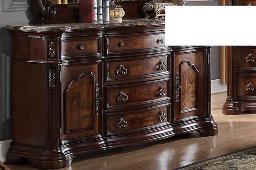 Mariano Furniture - B1003 Marble Top Dresser - BMB1003-DR - GreatFurnitureDeal