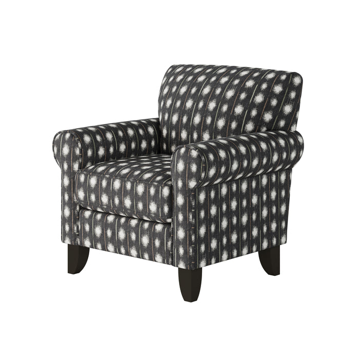 Southern Home Furnishings - Bindi Pepper Accent Chair in Multi - 512-C Bindi Pepper - GreatFurnitureDeal