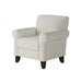 Southern Home Furnishings - Chanica Oyster Accent Chair in Ivory - 512-C Chanica Oyster - GreatFurnitureDeal