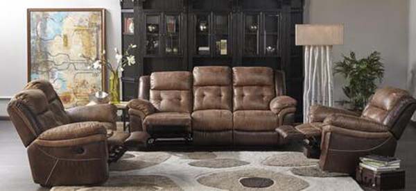 Myco Furniture - Sheffield Glider Chair in Brown Mocha - 1227-C - GreatFurnitureDeal