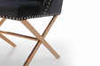 VIG Furniture - Modrest Alexia Modern Black & Rosegold Dining Chair - VGVCB8356-BLK - GreatFurnitureDeal