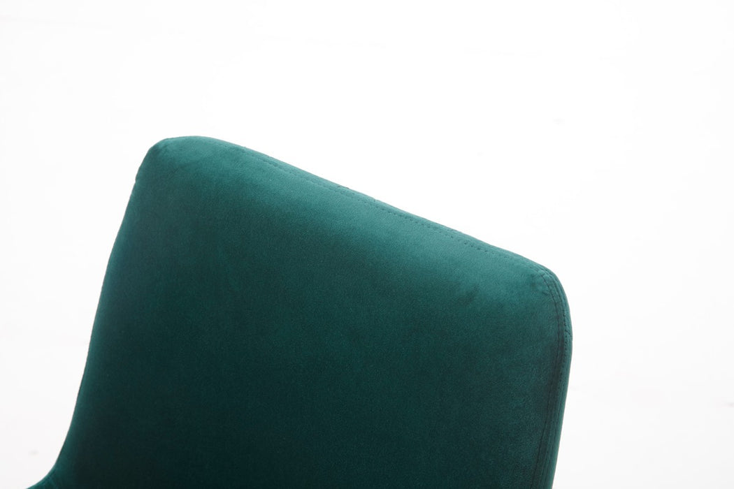 VIG Furniture - Modrest Robin Modern Green Velvet & Gold Dining Chair - VGVCB8366-GRNGLD - GreatFurnitureDeal