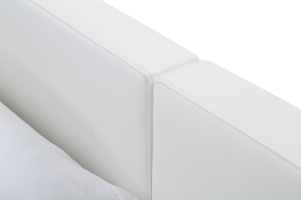 VIG Furniture - Modrest Opal Modern Wenge & White Platform Bed - VGVCBD855-WGEWHT