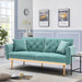 GFD Home - COOLMORE  Velvet  Sofa , Accent sofa .loveseat sofa with rose gold metal feet  and - GreatFurnitureDeal