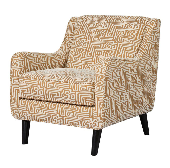 Southern Home Furnishings - Zeigeist Accent Chair in Multi - 240 Zeigeist Squash Accent Chair - GreatFurnitureDeal