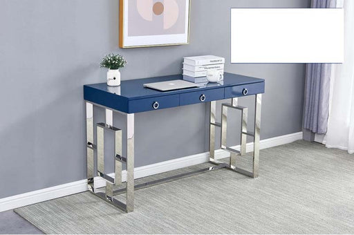 Mariano Furniture - Computer Desk in Blue - BM-BA211BLS - GreatFurnitureDeal