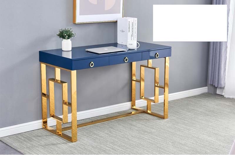 Mariano Furniture - Computer Desk in Blue - BM-BA211BLG - GreatFurnitureDeal