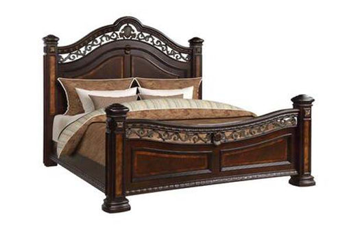 Myco Furniture - Ballard 3 Piece Queen Bedroom Set in Cherry - BA400-Q-3SET - GreatFurnitureDeal
