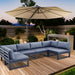 GFD Home - Outdoor sofa 6 pieces - GreatFurnitureDeal