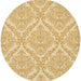 Oriental Weavers - Bali Ivory/ Gold Area Rug - 8424J - GreatFurnitureDeal