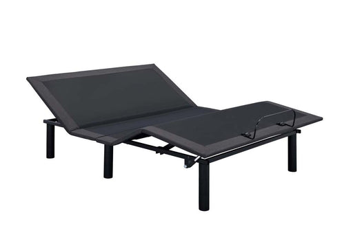 Myco Furniture - Atwood Adjustable Twin Bed Base in Black-Gray - BASE-T - GreatFurnitureDeal