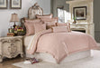 AICO Furniture - Fontaine 10 pc King Comforter Set Quartz - BCS-KS10-FONTN-QTZ