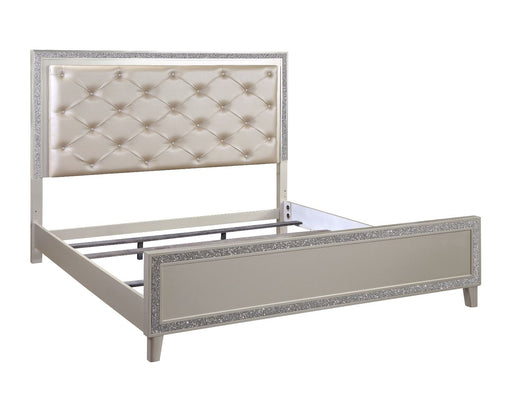 Acme Furniture - Sliverfluff California King Bed in Champagne - BD00237CK - GreatFurnitureDeal