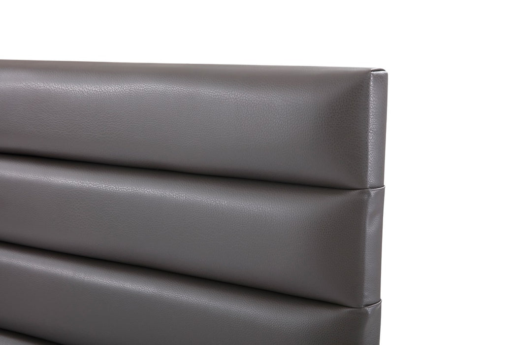 VIG Furniture - Modrest Lucy Modern Grey Leatherette Bed - VGVCBD1708-GRYPU