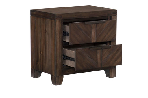 Homelegance - Parnell Night Stand in Distressed Espresso - 1648-4 - GreatFurnitureDeal