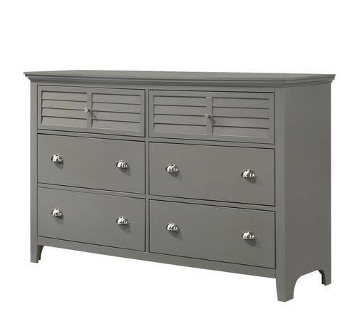 Myco Furniture - Bessey Dresser in Gray - BE730-DR - GreatFurnitureDeal