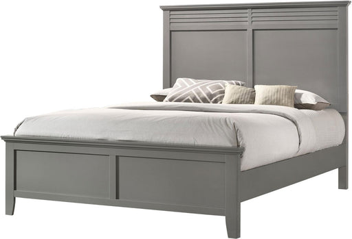 Myco Furniture - Bessey Eastern King Bed in Gray - BE730-K - GreatFurnitureDeal