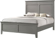 Myco Furniture - Bessey 6 Piece Queen Bedroom Set in Gray - BE730-Q-6SET - GreatFurnitureDeal