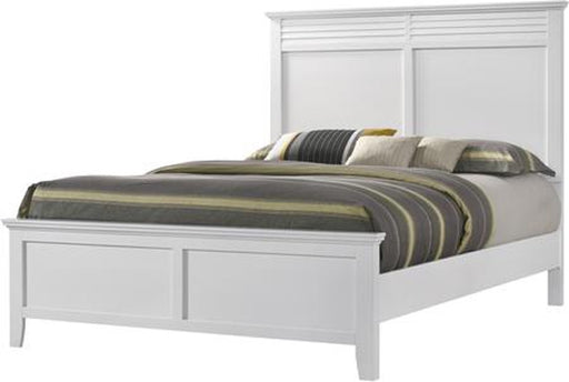 Myco Furniture - Bessey Queen Bed in White - BE735-Q - GreatFurnitureDeal