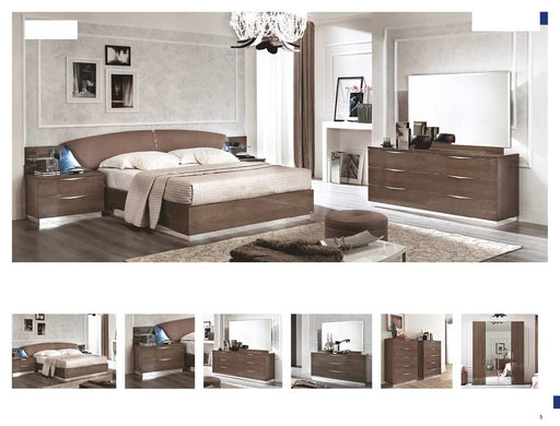 ESF Furniture - Platinum King Bed Drop Silver Birch - PLATINUMBEDKS - GreatFurnitureDeal