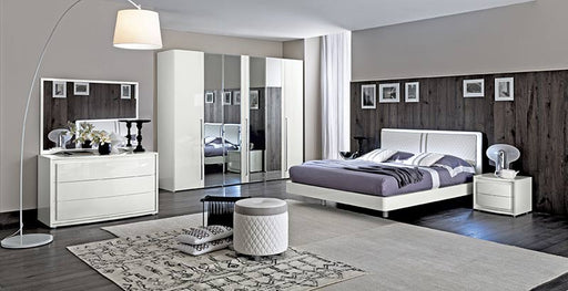 ESF Furniture - Dama Bianca 3 Piece Queen Bedroom Set - DAMABIANCABEDQS-3SET - GreatFurnitureDeal