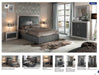 ESF Furniture - Enzo King Bed with Storage Kit in Grey - ENZOSTORAGEKITKS